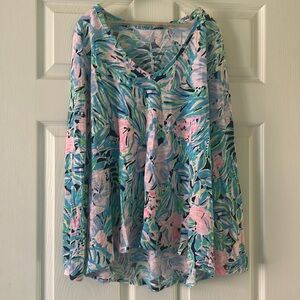 Long Sleeved Etta Top in EUC